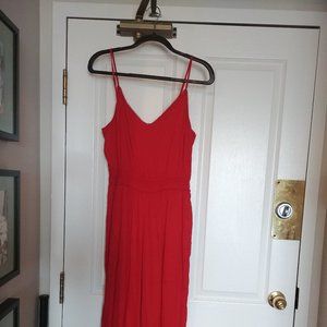 Aritzia Wilfred IRÈNE JUMPSUIT - red